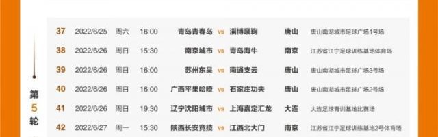 开云体育官网-中甲第一阶段赛程公布：揭幕战黑龙江对阵北体大